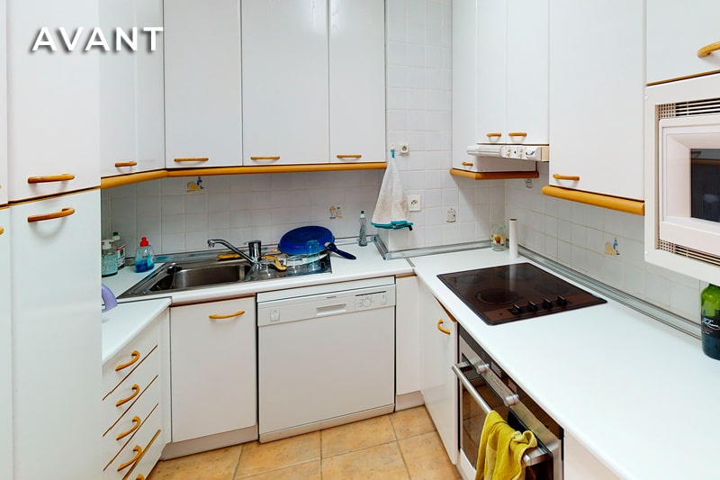 Ancienne cuisine rénovation appartement